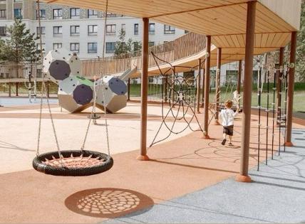 Спортивно-игровая площадка жителей дворов 7-7 и 7-8