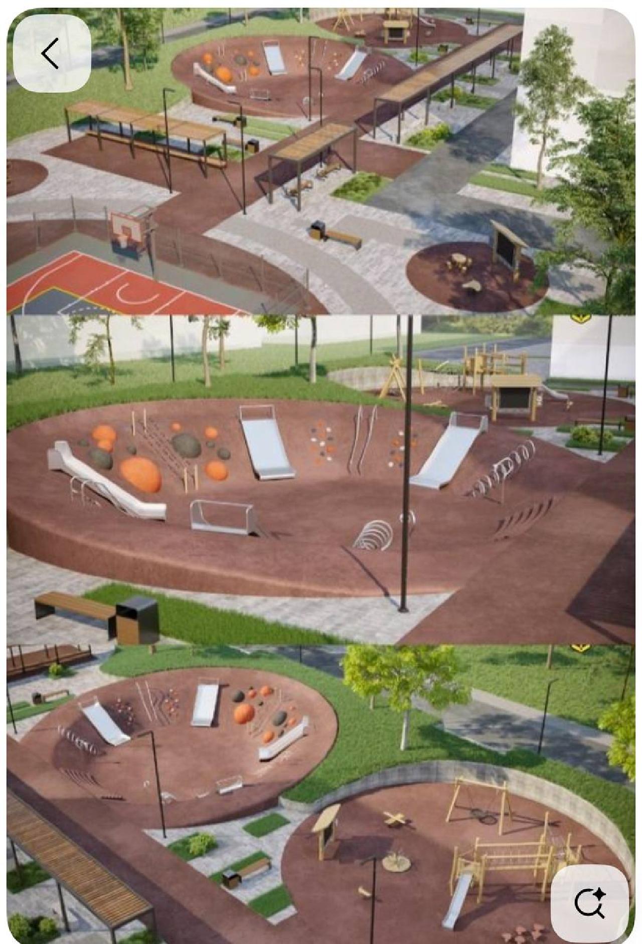 Комплексное благоустройство территории
Цель проекта:
Создание комфортного и эстетически привлекательного городского пространства, а также развитие творческого потенциала и самореализации среди талантливого населения.
Задачи проекта:
1.	Проведение работ по озеленению территории: высадка деревьев и кустарников, устройство газонов и цветников.
2.	Обустройство пешеходных дорожек и системы уличного освещения.
3.	Установка малых архитектурных форм: скамеек, урн, навесов и других элементов благоустройства.
4.	Создание функциональных общественных пространств:
Арт-объекты, отражающие культурную идентичность территории и города;
Зона для открытых перформансов и уличных выступлений;
Игровые и рекреационные площадки для разных возрастных групп.
5.	Повышение вовлечённости местных жителей в культурную и общественную жизнь через организацию творческих мероприятий на благоустроенной территории. 


